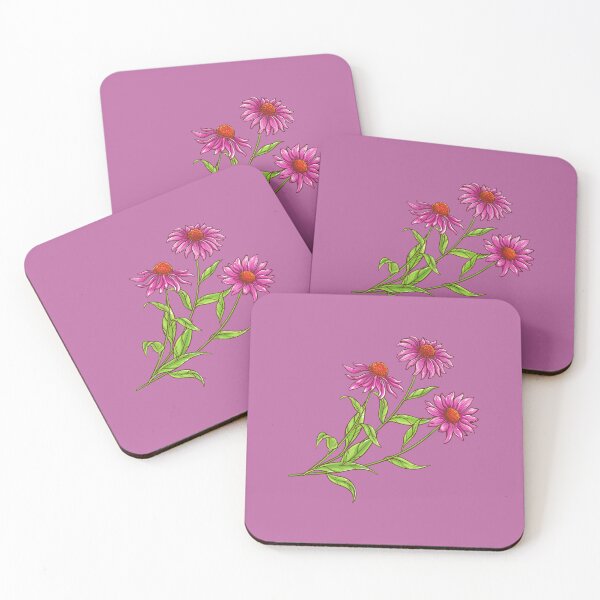 Item preview, Echinacea purpurea designed and sold by Wordsmith-Wear.