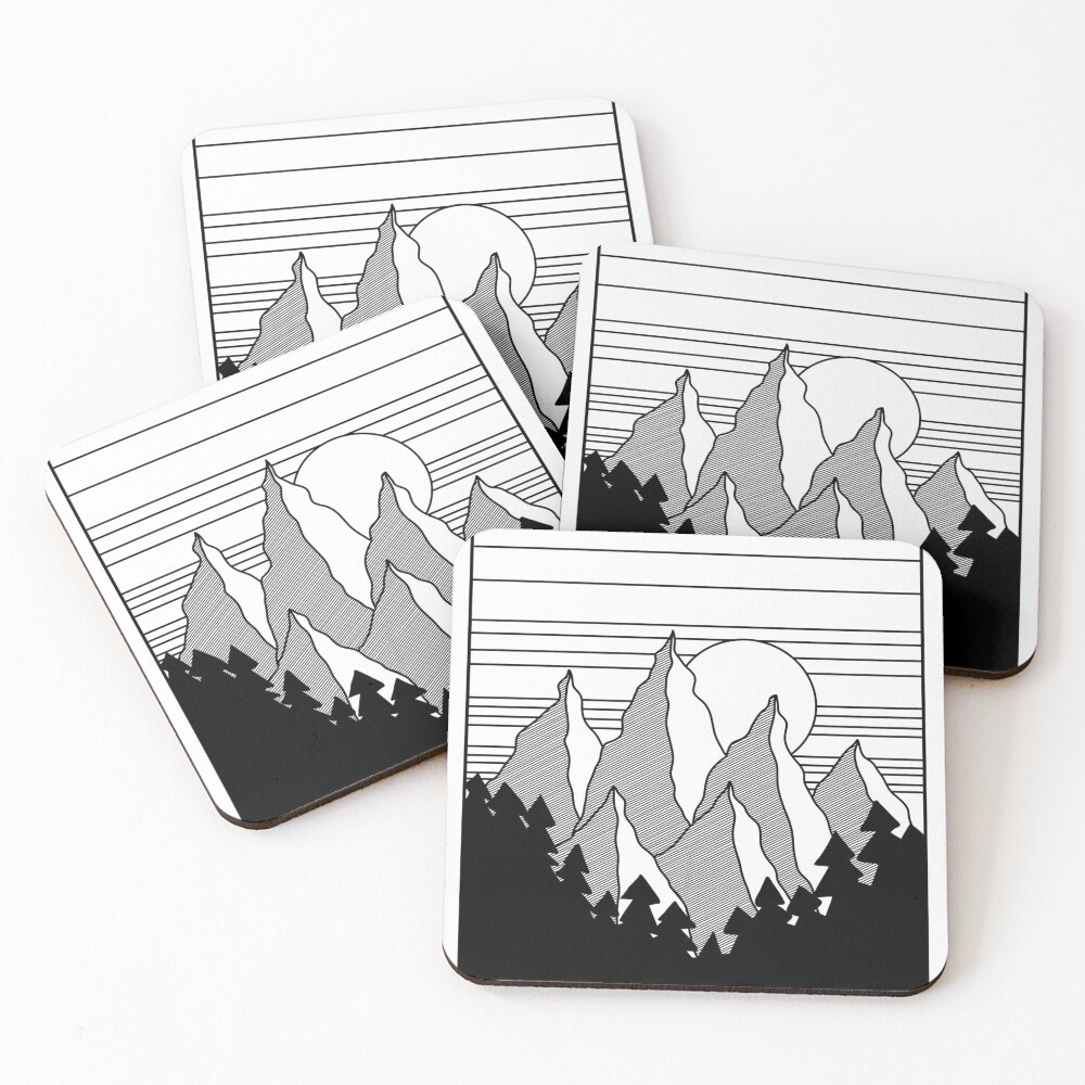 Item preview, Coasters (Set of 4) designed and sold by MrsFishDesigns.