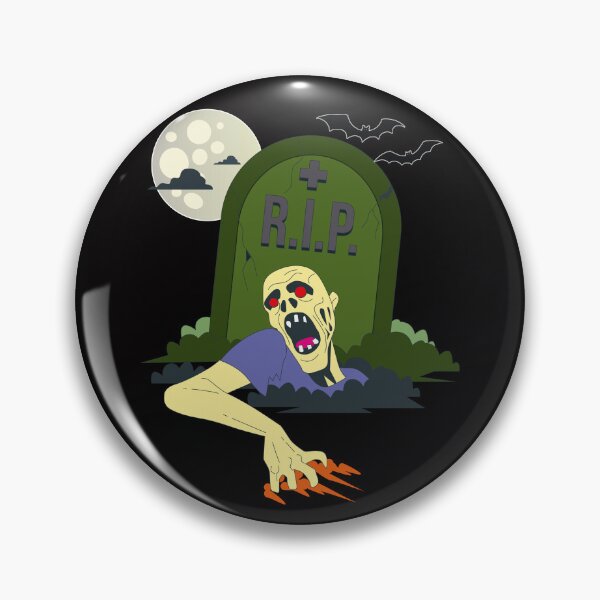 Item preview, Zombie waking up from his grave designed and sold by Aleph-Mga.
