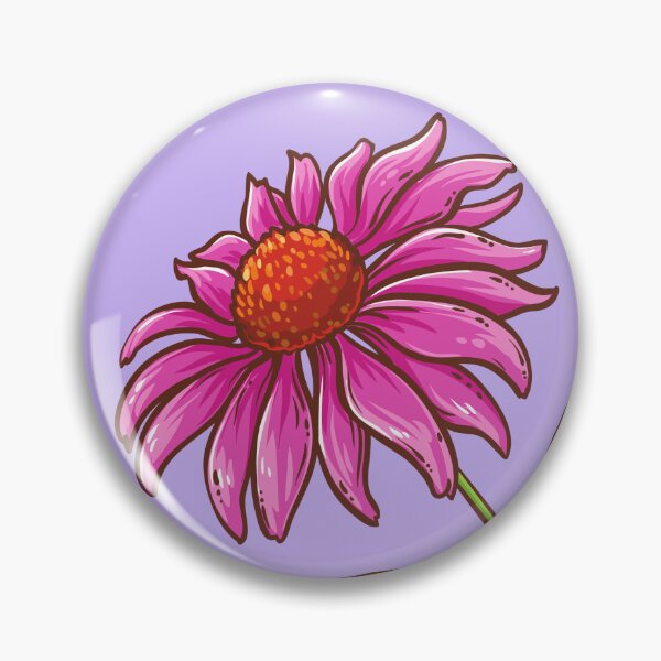 Item preview, Echinacea purpurea designed and sold by Wordsmith-Wear.
