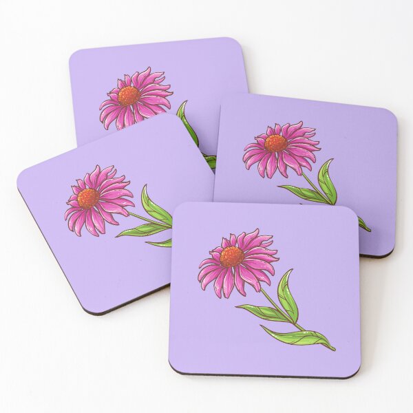 Item preview, Echinacea purpurea designed and sold by Wordsmith-Wear.