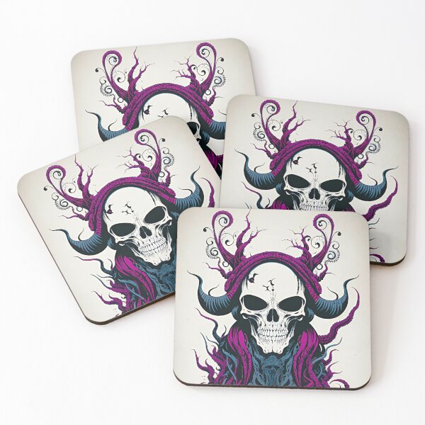 Item preview, Neo Gothic Weird Skull  designed and sold by bobbi-gyre.