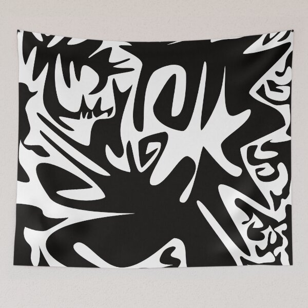 Item preview, Abstract Shape Scribble No.B09 designed and sold by BlackArtProject.