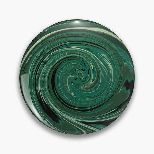 Aperçu de l'œuvre Spirale verte abstraite créée et vendue par Splashedoverart.