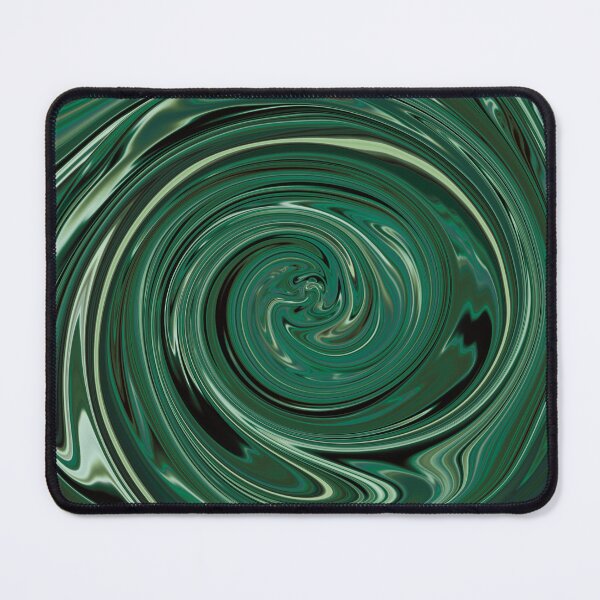 Item preview, Abstract Green Spiral  designed and sold by Splashedoverart.