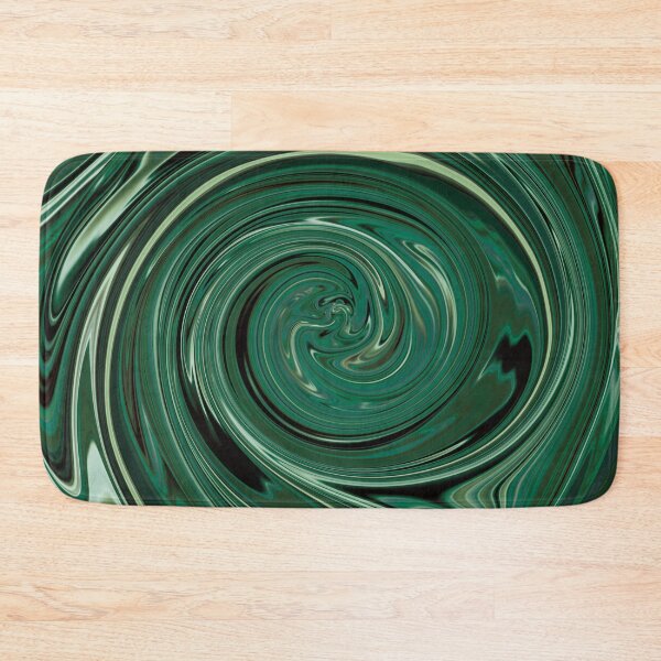 Item preview, Abstract Green Spiral  designed and sold by Splashedoverart.