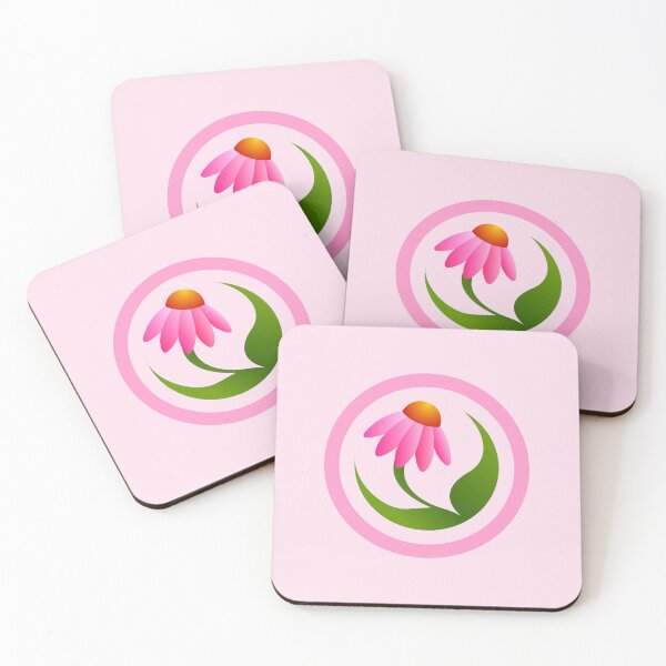 Item preview, Echinacea purpurea designed and sold by Wordsmith-Wear.