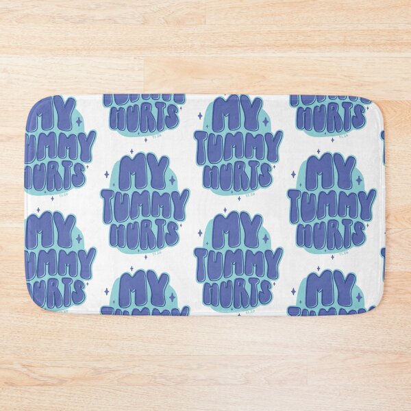 Item preview, My Tummy Hurts - Blue designed and sold by ts-eg.