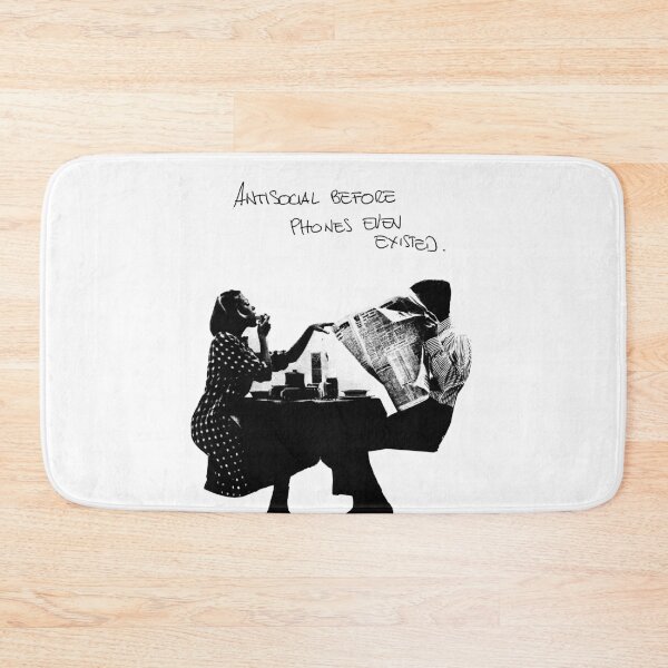 Item preview, Asocial before phones even existed designed and sold by kifaya.