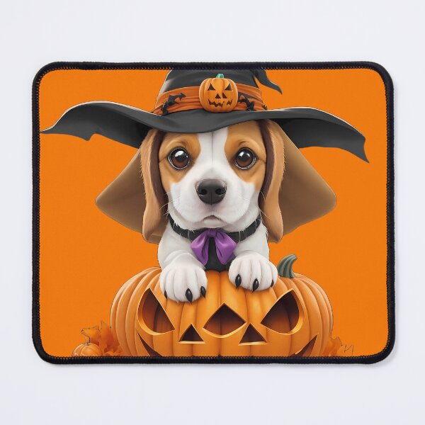 Item preview, Blackghoulish Beagle Pumpkin - Halloween Art designed and sold by purrfect pattern.
