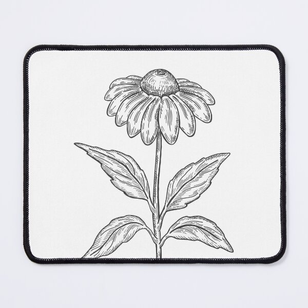 Item preview, Echinacea purpurea designed and sold by Wordsmith-Wear.