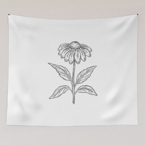 Item preview, Echinacea purpurea designed and sold by Wordsmith-Wear.