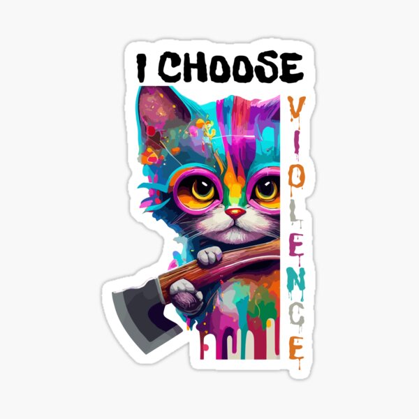 Item preview, I Choose Violence designed and sold by Mariusz Kozłowski.