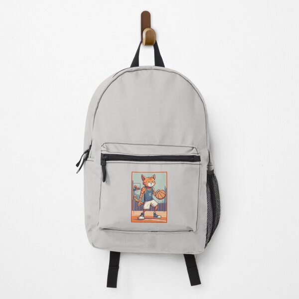 Item preview, Cat Plays Basketball designed and sold by AMERICANCHEEZ.