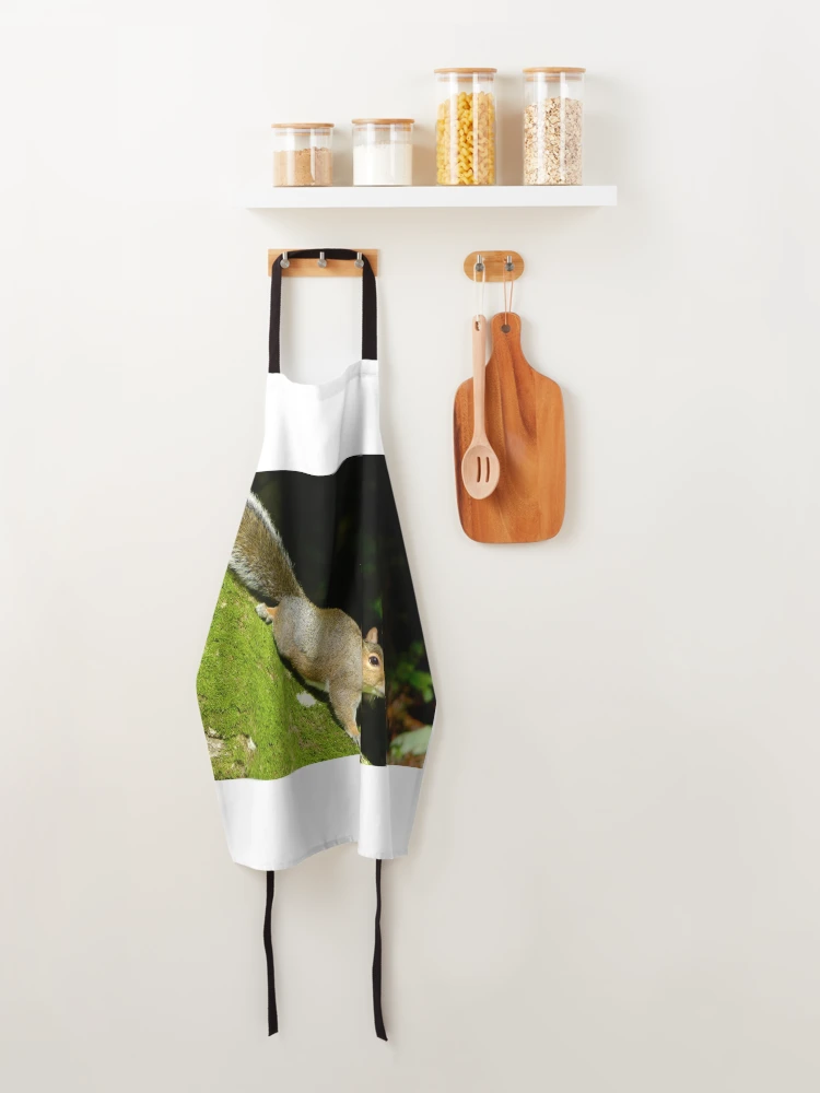 Thumbnail 4 of 6, Apron, Squirrels designed and sold by Ribster13.