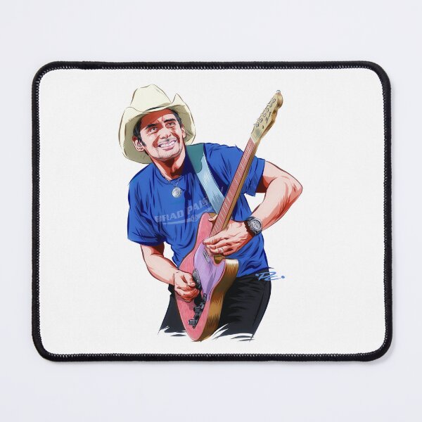 Item preview, Brad Paisley - An illustration by Paul Cemmick designed and sold by TIGERDAVER.