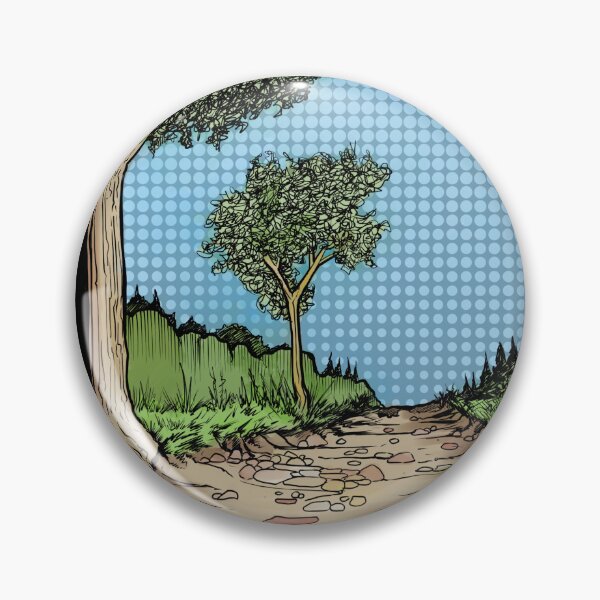Item preview, camino del inktober coloreado designed and sold by Wayne Brown.