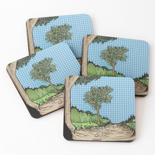 Item preview, inktober path colored designed and sold by Wayne Brown.