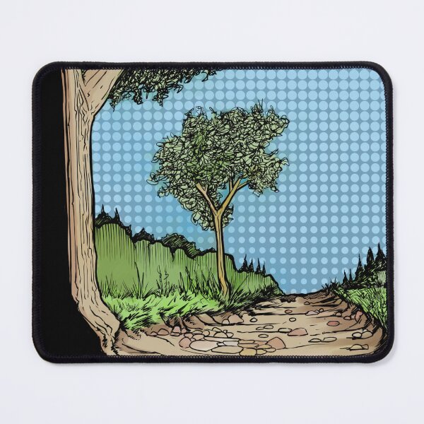 Item preview, inktober path colored designed and sold by Wayne Brown.