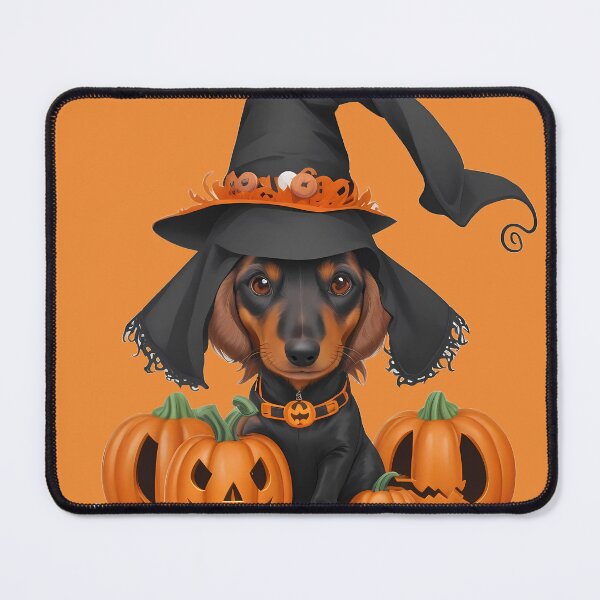 Item preview, Halloween Dachshund Pumpkin Art: Scary and Cute designed and sold by purrfect pattern.
