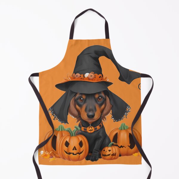 Item preview, Halloween Dachshund Pumpkin Art: Scary and Cute designed and sold by purrfect pattern.