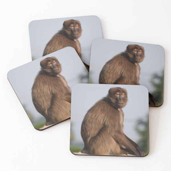 Item preview, Gelada Portrait designed and sold by WildByGhislaine.