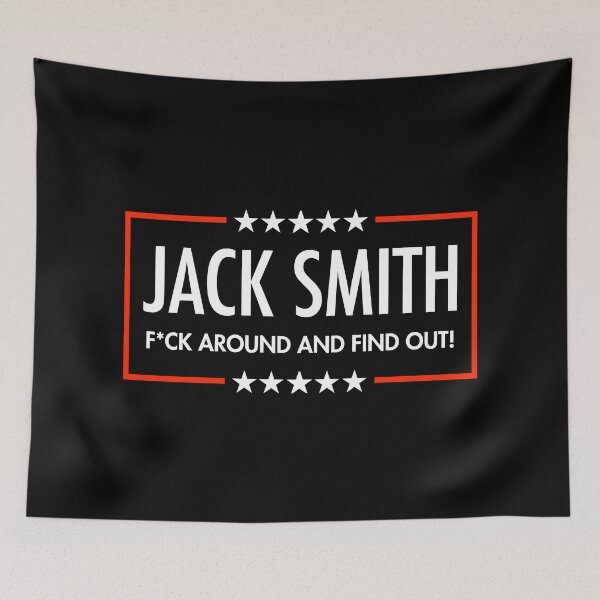 Item preview, Jack Smith - F AROUND AND FIND OUT - censored (Black) designed and sold by Thelittlelord.