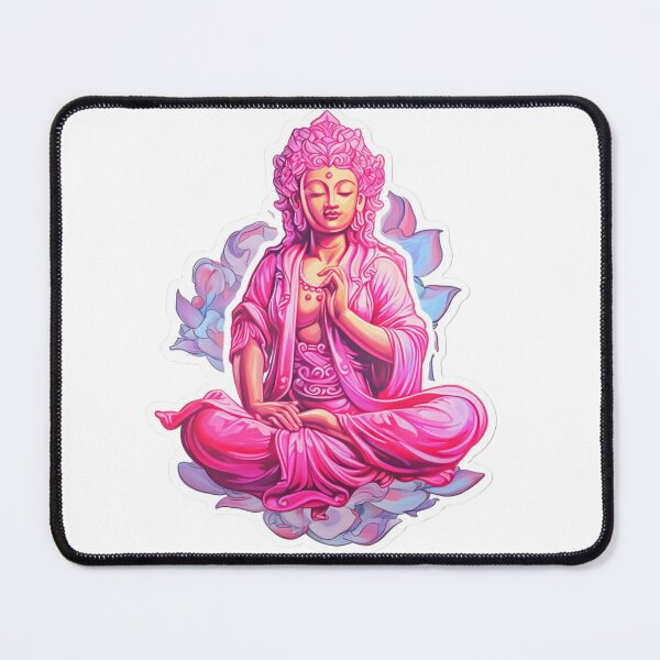 Item preview, Buddhist symbol maditate with buddha symbol designed and sold by MartynGrey.