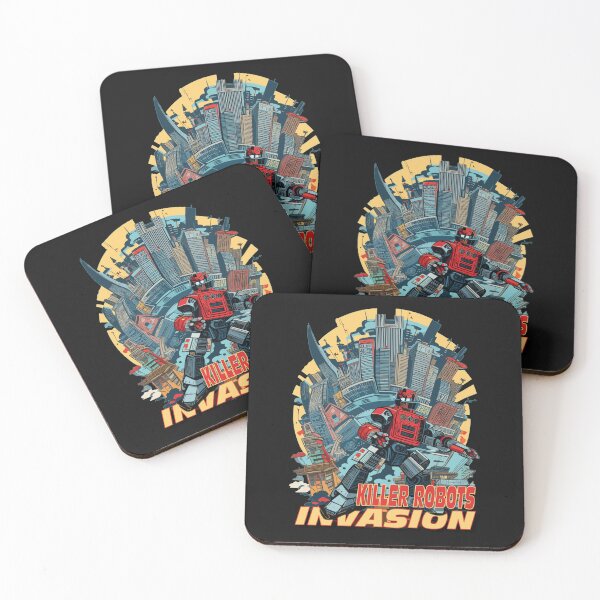 Item preview, Killer Robots invasion designed and sold by Bianca-Design.