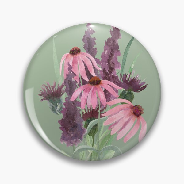 Item preview, Echinacea purpurea designed and sold by Wordsmith-Wear.