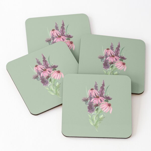 Item preview, Echinacea purpurea designed and sold by Wordsmith-Wear.