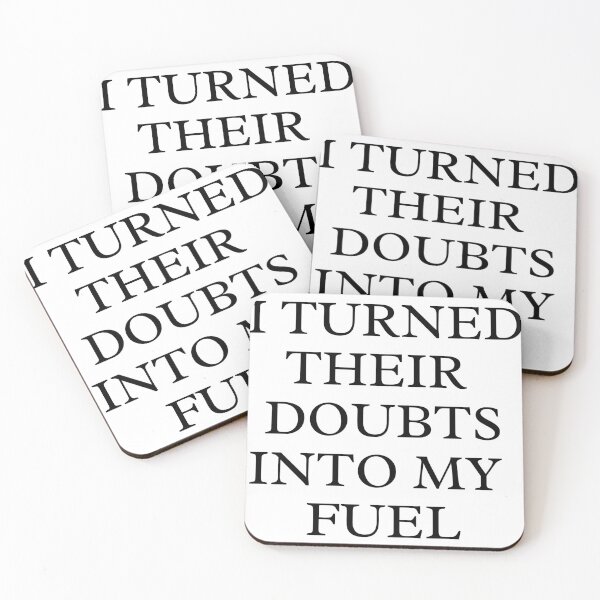 Item preview, Fueling Success: "I Turned Their Doubts into My Fuel designed and sold by DesignDazzles.
