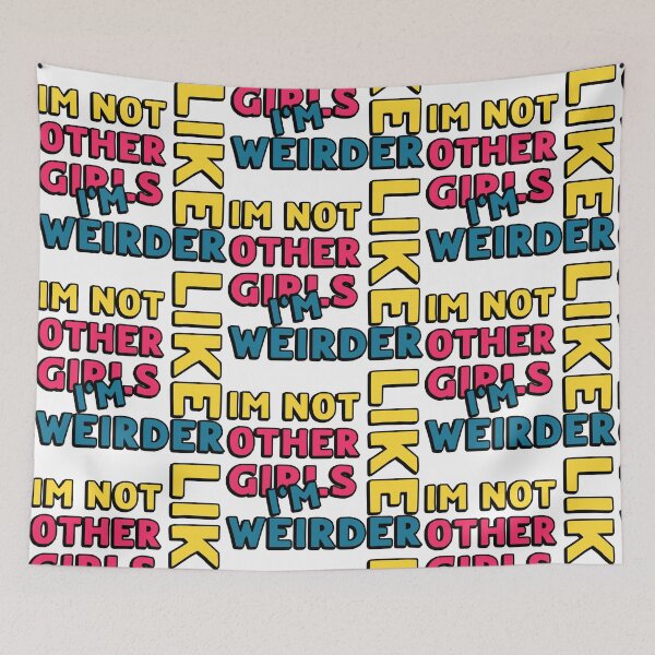 Item preview, Im Not Like Other Girls designed and sold by LudwikeArts.