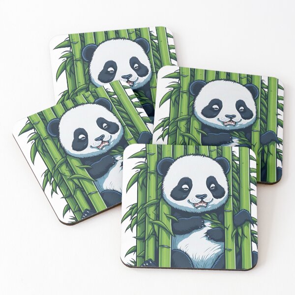 Item preview, Cute Pandas in the Bamboo Prison designed and sold by Akhsanal Huda El Has.