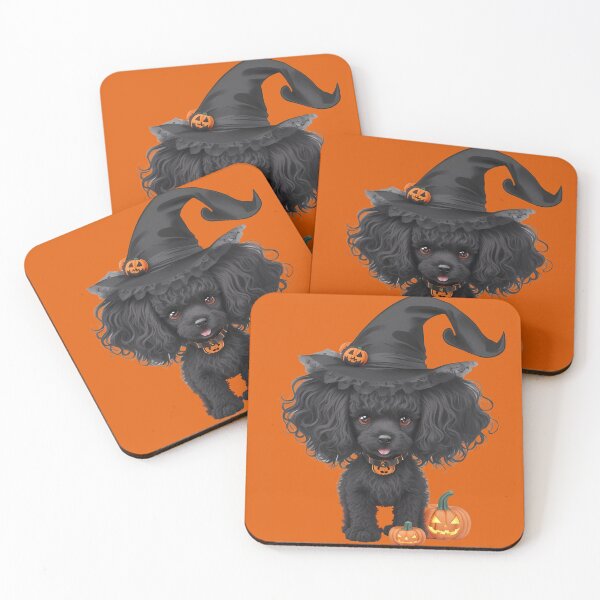 Item preview, Spooky Poodle Pumpkin Art designed and sold by purrfect pattern.