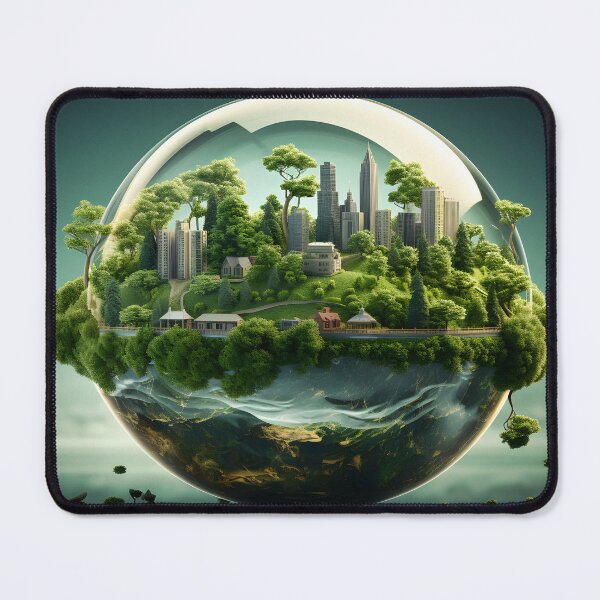 Item preview, City in a glass bubble designed and sold by soulofalion.