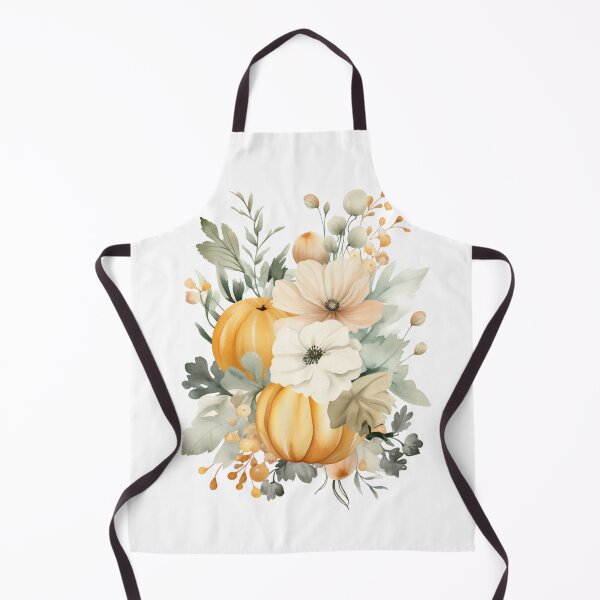 Item preview, Fall flowers and pumpkins designed and sold by GoatAndCamel.