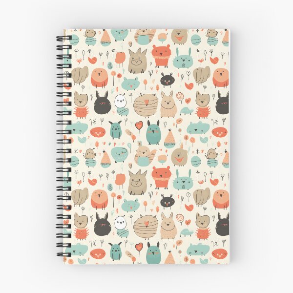 Item preview, Cute cartoon animals seamless pattern 02 designed and sold by Malalod.
