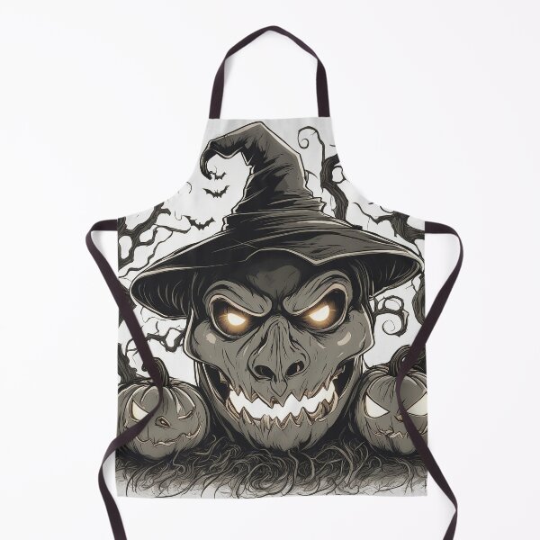 Artikelvorschau, Spooky Halloween Pumpkin Art - Creepy Jack-o'-Lantern Design entworfen und verkauft von The-Library.