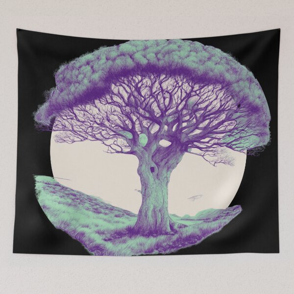 Item preview, Northhumberland Sycamore Gap designed and sold by CyberArtistOne.