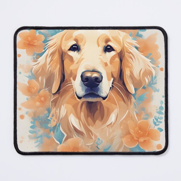 Item preview, golden retriever designed and sold by DarkSavant138.