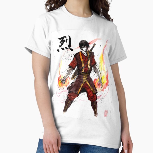 Item preview, Zuko from Avatar with sumi ink and watercolor designed and sold by Mycks.