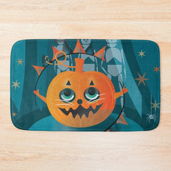Item preview, Halloween Pumpkin Cat  designed and sold by Latoblooms.