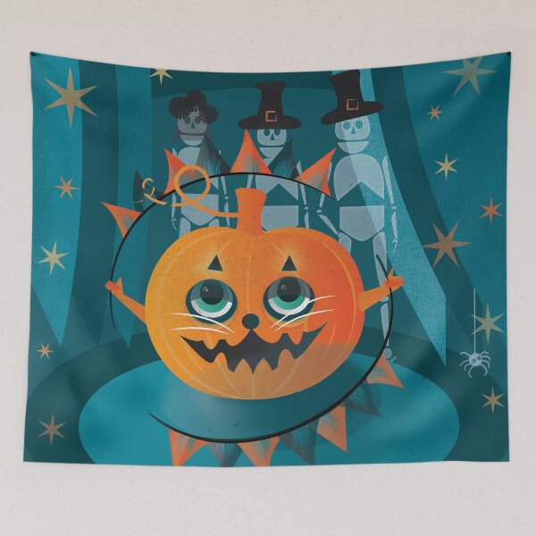 Item preview, Halloween Pumpkin Cat  designed and sold by Latoblooms.