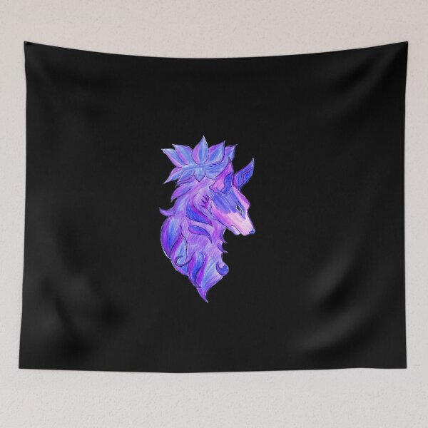 Item preview, Mystical lotus wolf designed and sold by UniverseStore33.