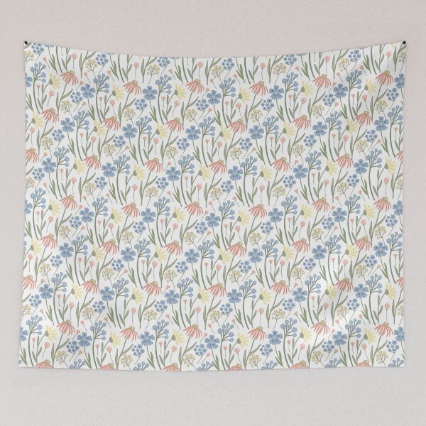 Item preview, Echinacea purpurea Coneflower Pattern designed and sold by Wordsmith-Wear.