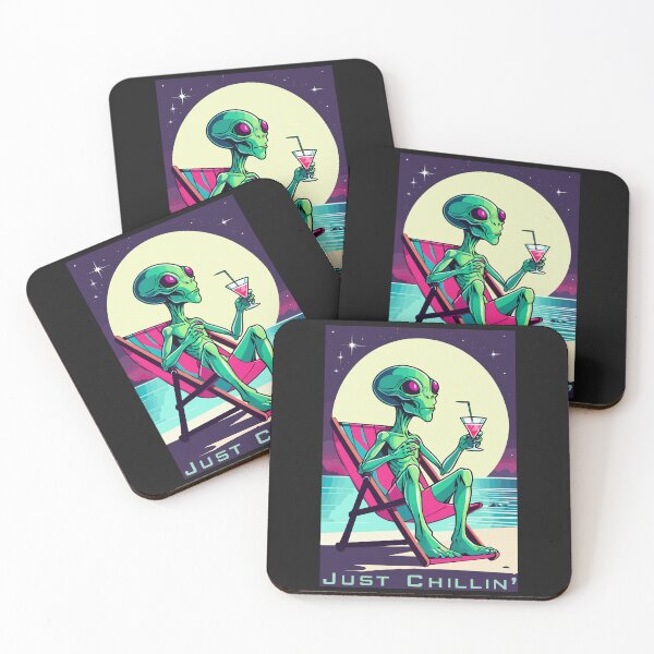 Item preview, Alien- just chillin' designed and sold by Bianca-Design.