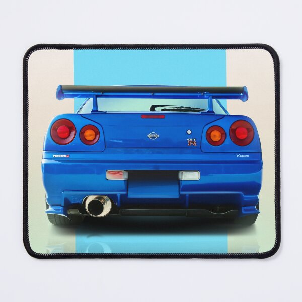 Item preview, Nissan Skyline R34 Awesome Posters designed and sold by VladonDesigns.