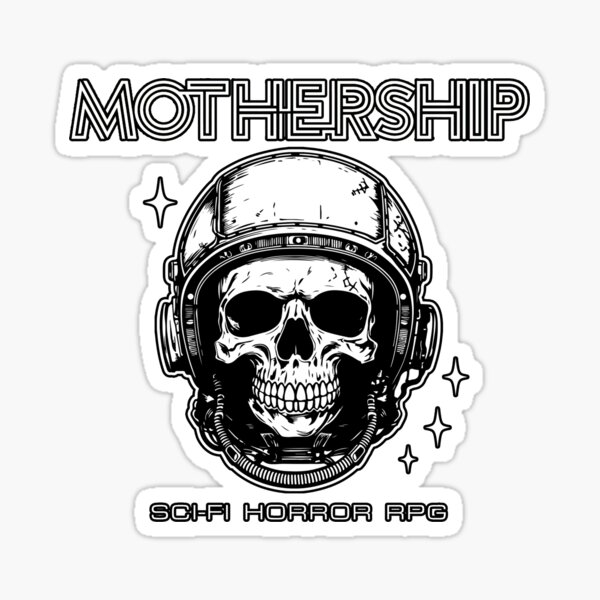 Item preview, Mothership RPG (For Light Shirts) designed and sold by Lost In Shirts.