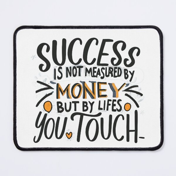 Item preview, Beyond Wealth: Typography Measuring Impactful Lives designed and sold by TYPOGraphy-101.